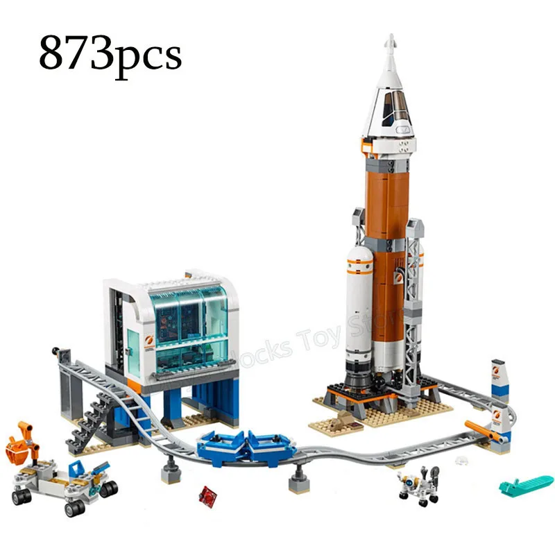 

2020 NEW MOC Aerospace Deep Space Rocket and Launch Control Spacecraft City Building Blocks Classic Model Bricks Kits Sets ideas