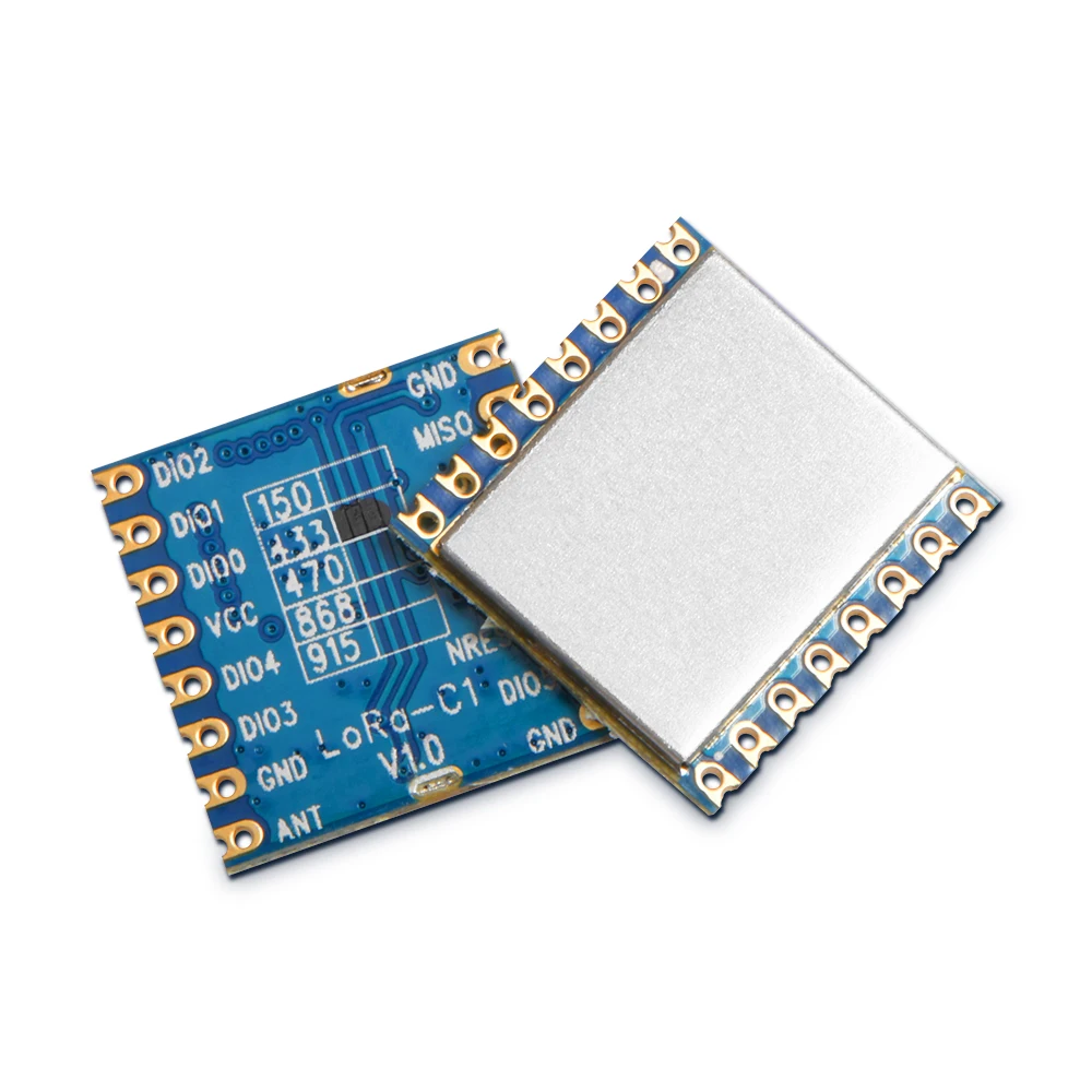 2 шт. LoRa1278-C1 + пружинная антенна 150 МГц 20 дБм 100 мВт беспроводной радиочастотный