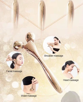 

Face-lifting Device Artifact Wrinkle-removing Firming Massage Roller Type 3D V Face Beauty Shaping Device Manual Facial Massager