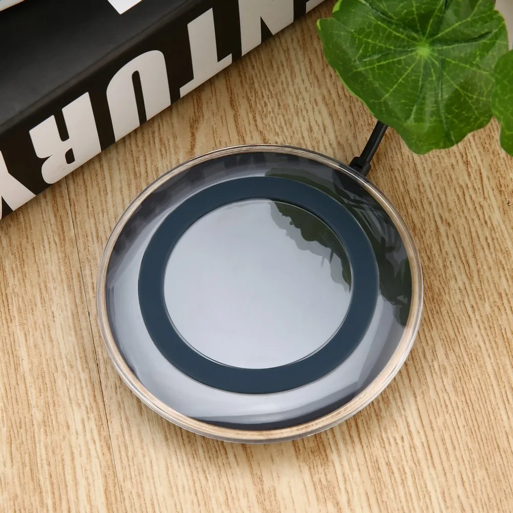 

S6 Qi Wireless Charger Fast Charge Portable Charging Dock Stand Smart Phones Charger Universal for Qi-enabled Devices