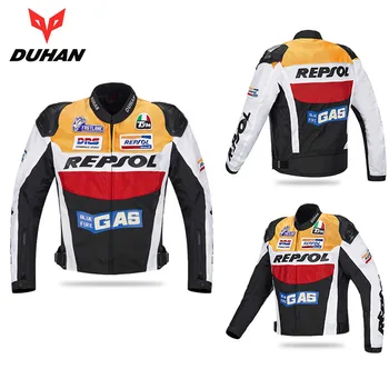 

Top quality Autumn Winter DUHAN REPSOL Motorcycle Racing Jackets 600D Oxford Moto riding jacket cross-country moto sports cloth