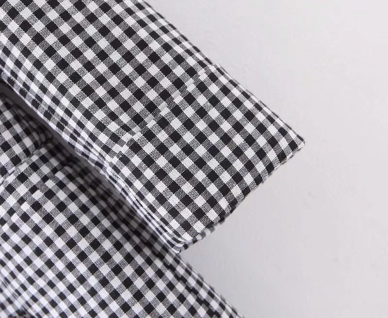Повседневная винтажная двубортная клетчатая Женская Блейзер с карманами, модный офисный Женский блейзер, куртка Feminino, блейзеры, верхняя одежда XZ2148