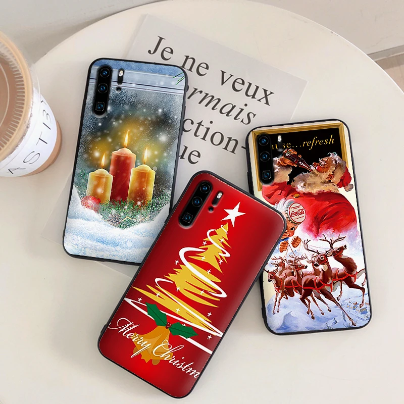Рождественские декорации для Huawei Honor 8 9 10 lite 7A 9X Pro 7C 5.99IN 7X 8X 8C Примечание вид 20