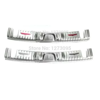 

For Jeep Compass 2017 2018 Stainless Interior Rear Bumper Protector Sill Trim Tail Trunk Guard Pedal Car Styling Accessories