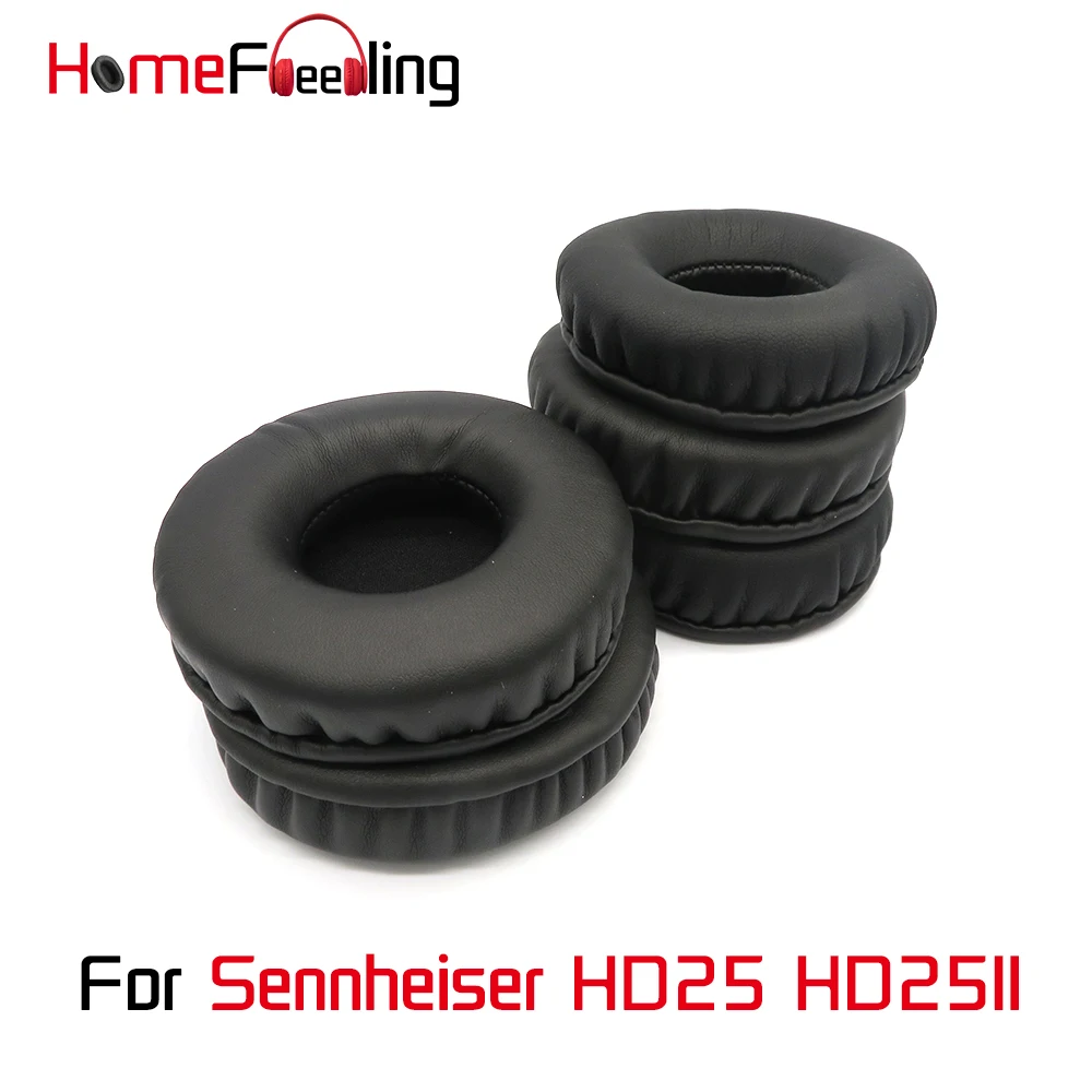 Homefeeling Ear Pads Fit for Sennheiser HD25 HD25II Headphones Super Soft Velour Sheepskin Leather Ear Cushions Replacement
