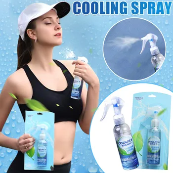 

Summer Cooling Spray Cooling Spray Cool Cooling Spray Artifact Heatstroke 80ml Eliminate Sweat Smell Cool And Refreshing Mint