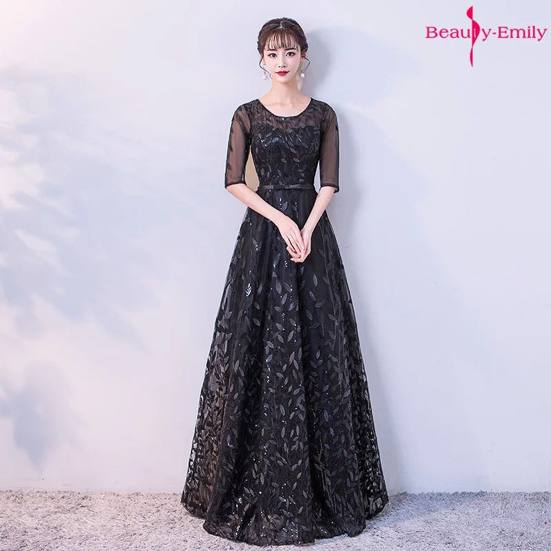 beauty-emily-o-neck-half-sleeve-floral-bridesmaid-dresses-long-sequins-appliques-pleated-party-dress-for-wedding-guests