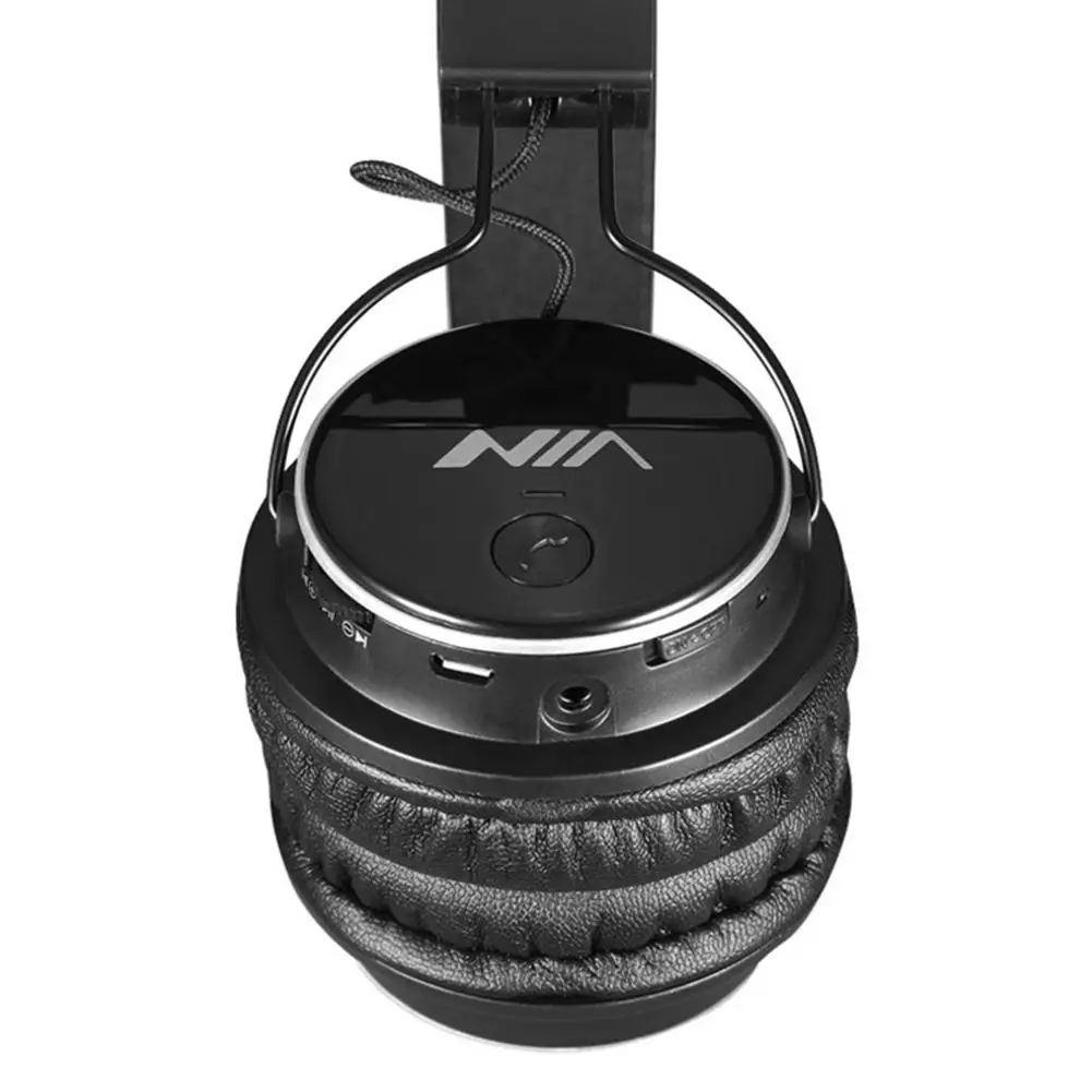 HobbyLane NIA-Q8 Head-wearing Wireless Sports Foldable Plug-in Stereo Bluetooth Headset