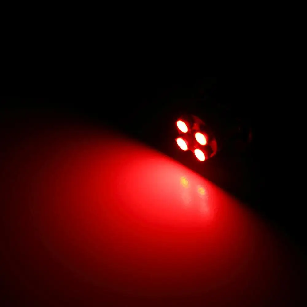 1 шт. Авто 4 LED SMD T104 12V 0 5 W Автомобиль Боковой лампы Клин|Светодиодные и трубки| |