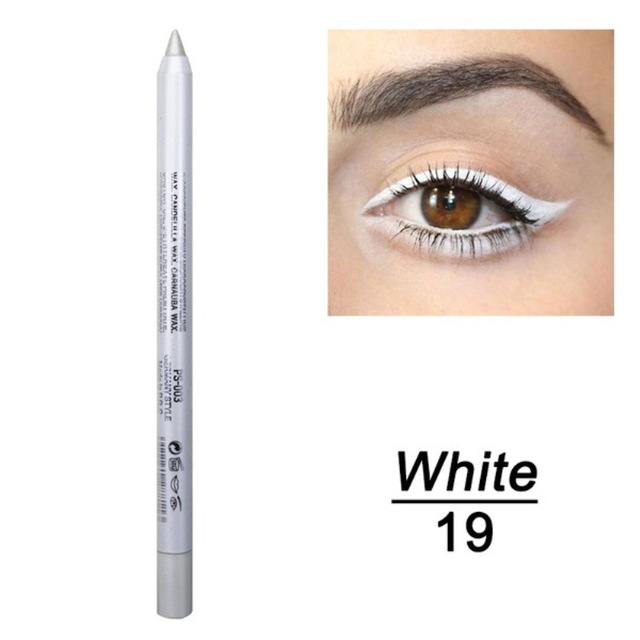 Colors Waterproof Eye Makeup  Long-lasting Eye Liner Pencil  Green Brown Black Eyeiner Pen Women Fashion Color Eye Makeup