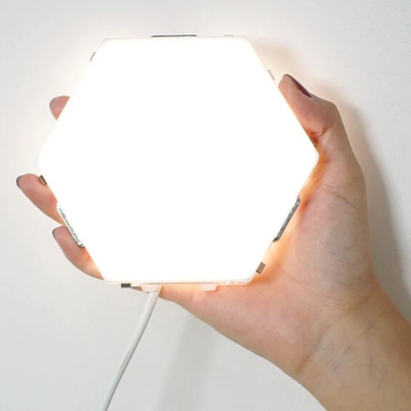 10pcs Quantum lamp led modular touch sensor sensitive lighting lamp magnetic creative decoration wa - 4000110250205