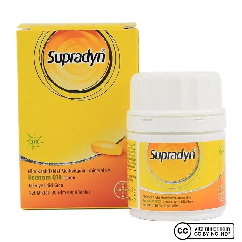 Supradyn All Day 30 Tablet Vitaminler