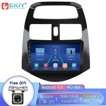

EKIY 8 Core 4G LTE IPS DSP Android 9.0 For Chevrolet Spark 2010 2011-2014 Car Radio Multimedia Player GPS Navigation Stereo DVD