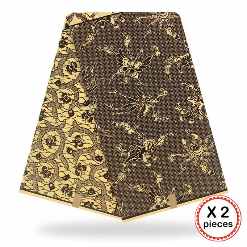 Африканская восковая ткань с принтом Хлопок Шитье Анкара африканская ткань 12 ярдов Нигерия Гана ткань для DIY свадебного платья 91633