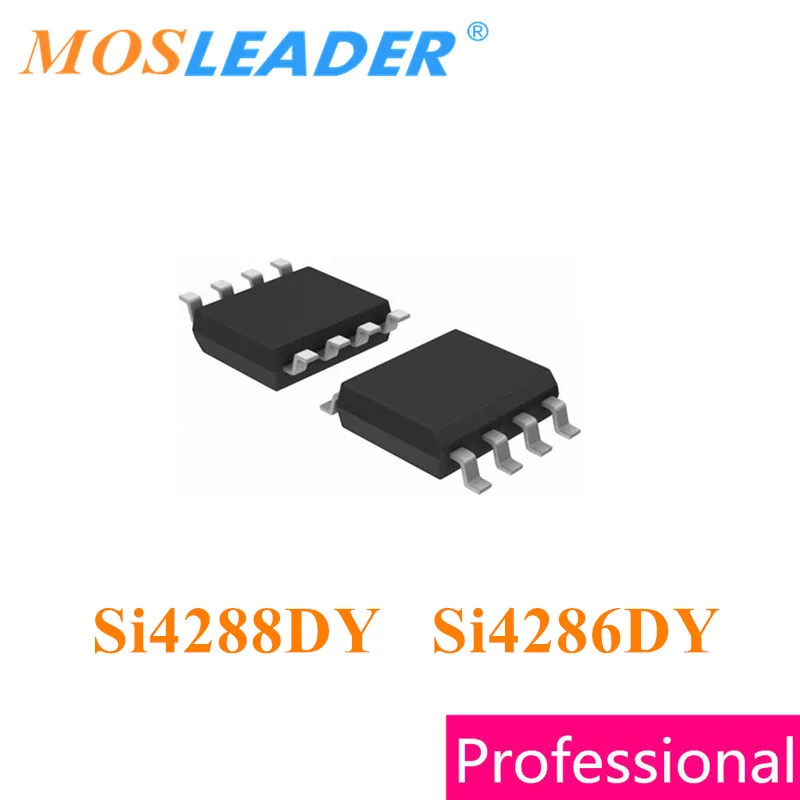 Mosleader Si4288DY Si4286DY SOP8 100 шт. 1000 Si4288D Si4286D Si4288 Si4286 N-Channel 40 в высокое качество Китае |