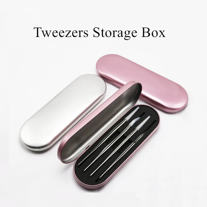 

Professional Storage Box for Eyelash Extension Tweezers Organizer Case Eyelashes Eyeliner Pencil Case Organizer MakeupTools