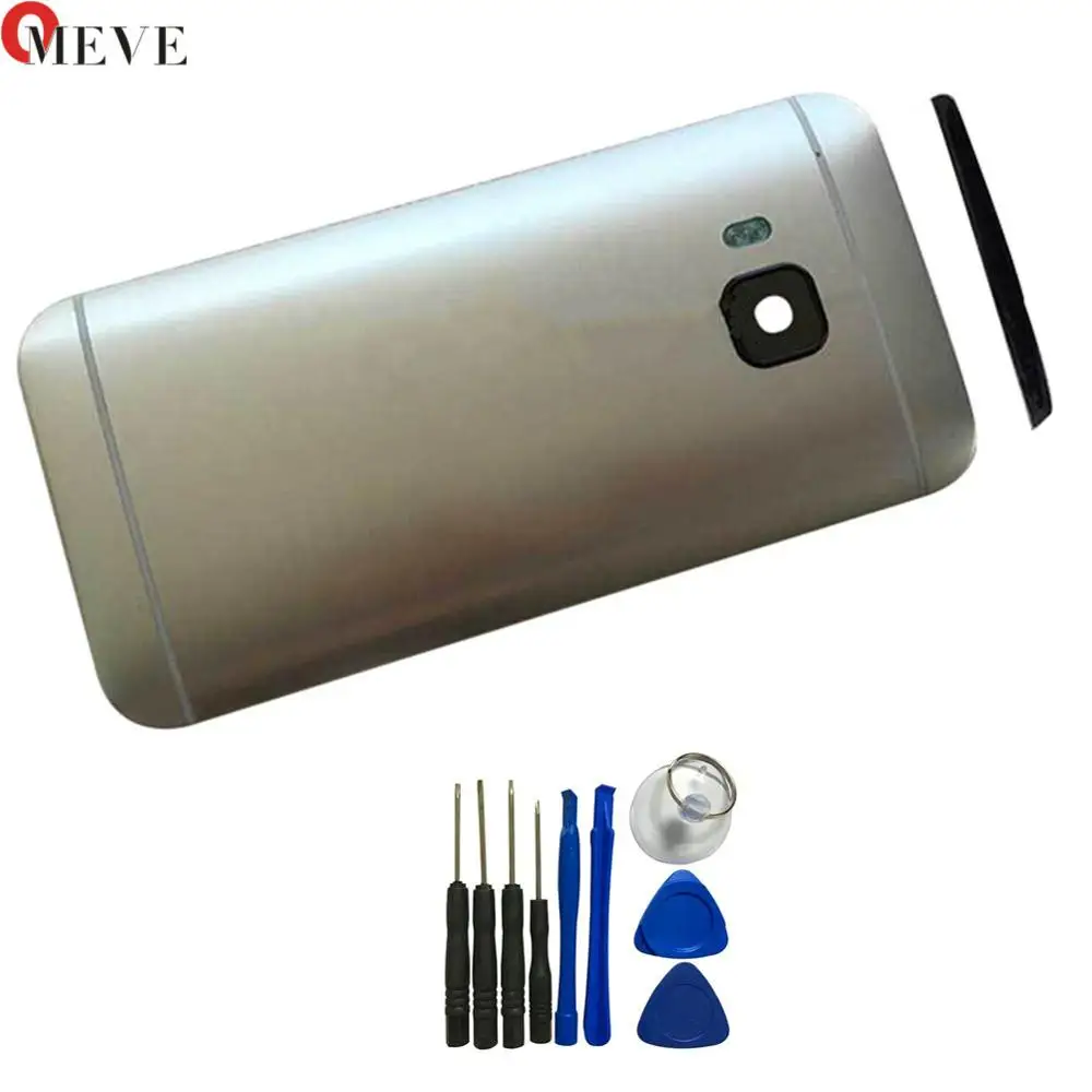 

Original Metal Rear Housing Door For HTC One M9 Back Battery Cover Case with Top Cover +Side buttons+tools