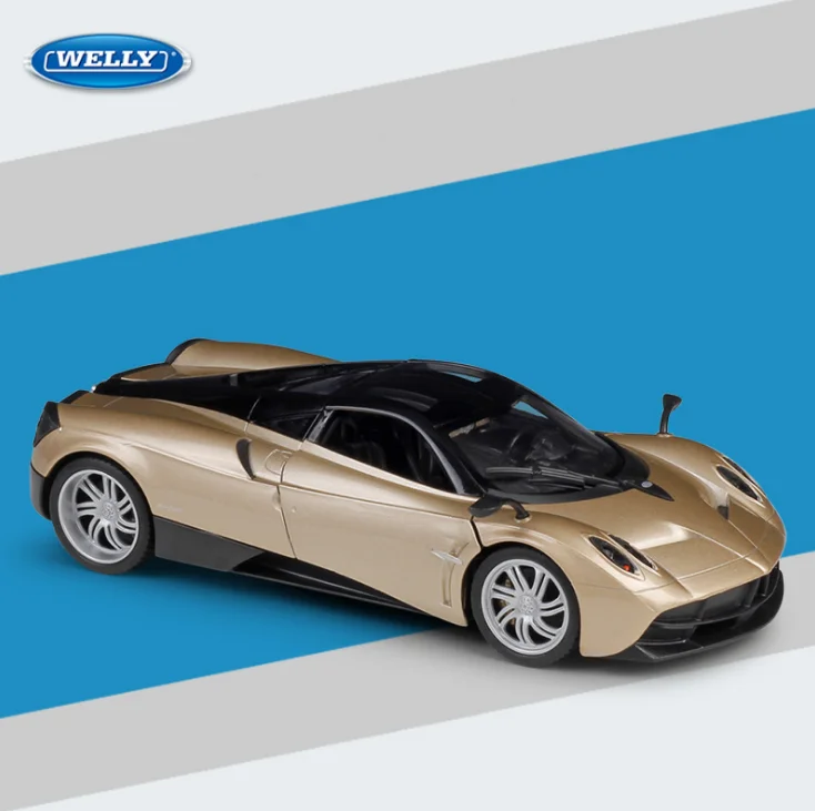 WELLY масштаб 1:24 PAGANI Huayra Классическая Игрушка из металлического сплава модель