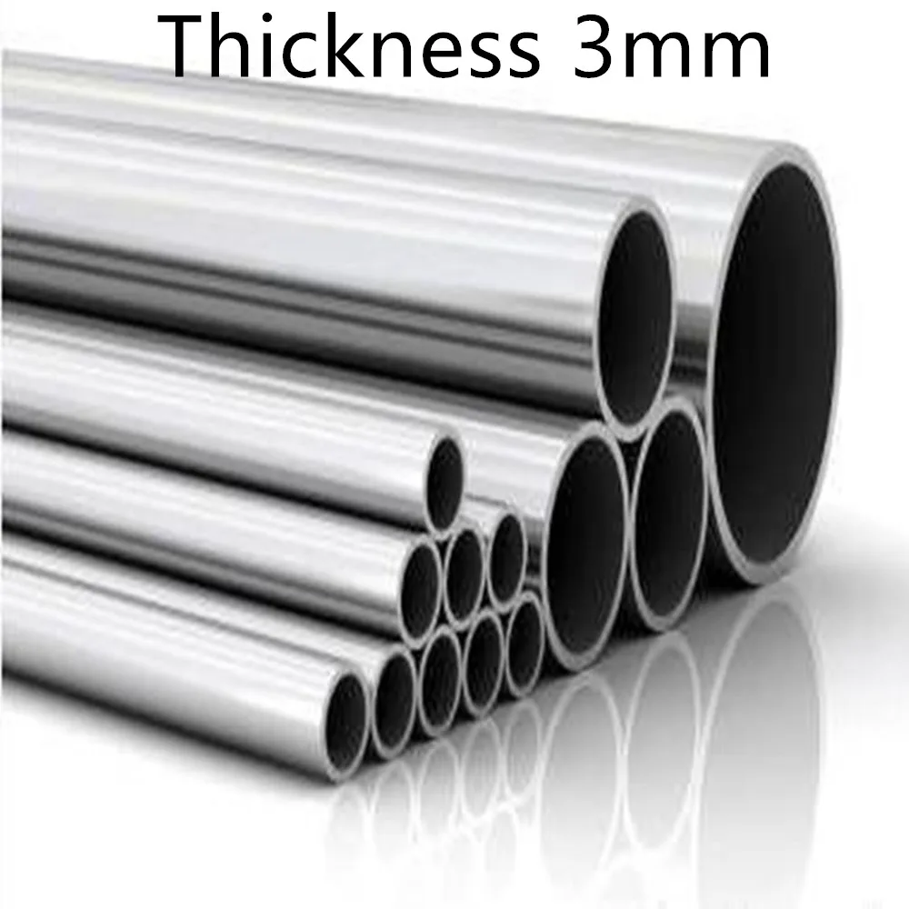 Seamless Titanium Tube  Pipe Diameter 19/20/21/22/23/25/26 27 28 30mm Thickness 3mm length 500mm Bar TA2 Industry Experiment