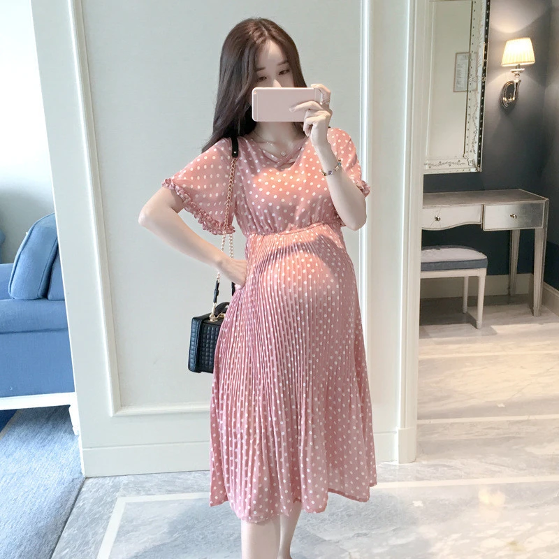 mid length maternity dresses