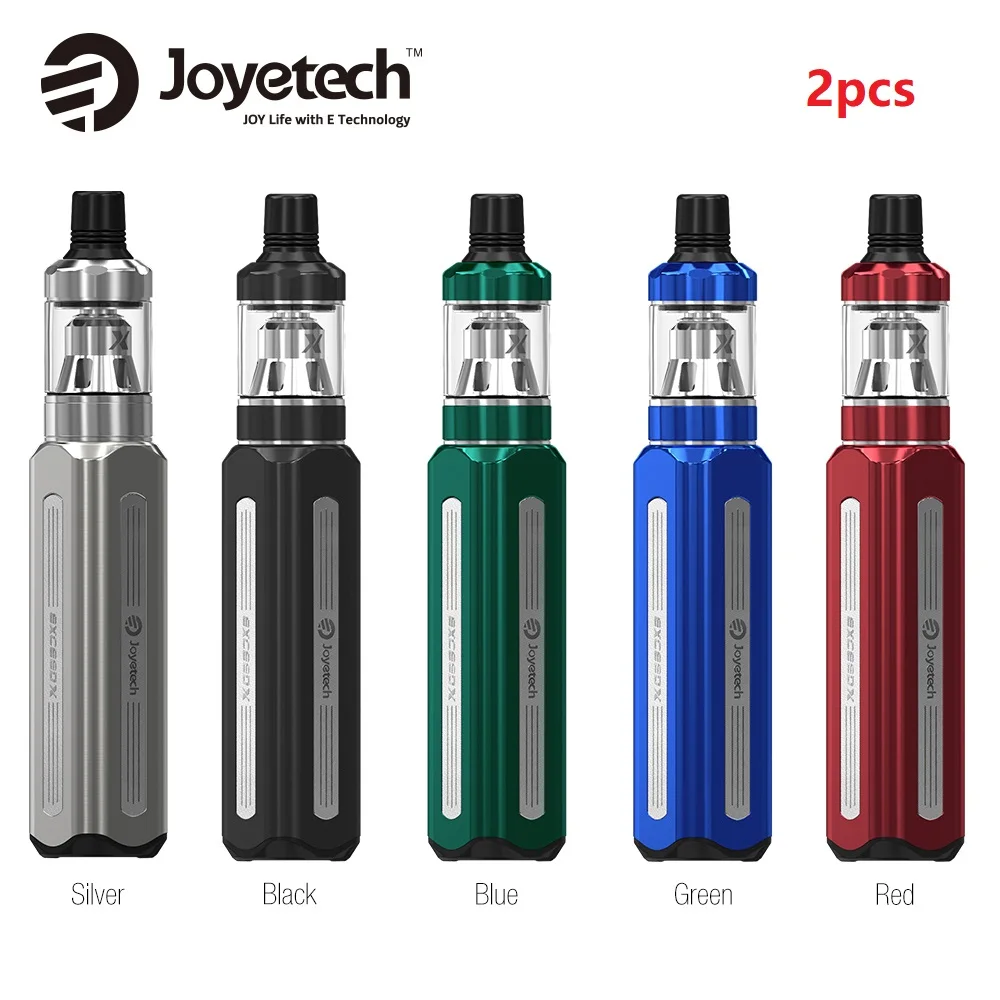 

2pcs Pre-order Joyetech Exceed X Vape Kit w/ 1000mAh Battery & 1.8ml Atomizer Childproof Filling System E-cig Kit Vs Exceed Grip