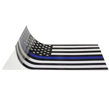 

Thin Blue Line Blue Life Vital Sign Sticker Vinyl Sticker Car Truck Window Bumper Sticker Support Police- And Law Enforcement