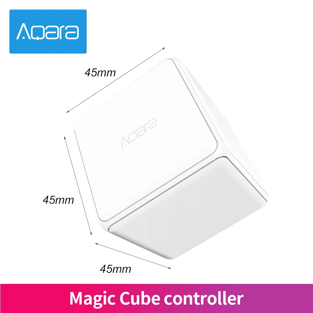 Controle por Seis Inteligente para Xiaomi Aqara-cubo Mágico Original Zigbee Operações App mi Home Dispositivo - Image 2