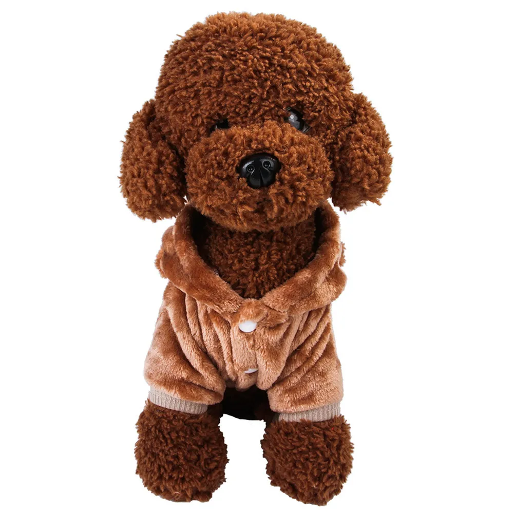 1 шт. Домашний питомец собака одежда зима теплый флис Чихуахуа пальто куртки щенок кошка толстовки костюмы Мопс французская одежда для бульдога XS-XXL