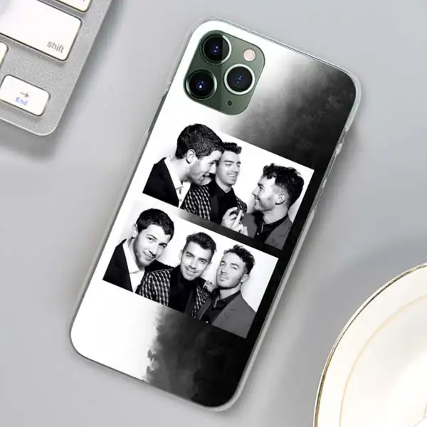 Jonas Brothers чехлы для телефонов Apple iPhone 11 Pro Max X XR XS MAX 11 Pro 7 8 6 6s Plus 5 5S SE жесткий чехол - Цвет: H07