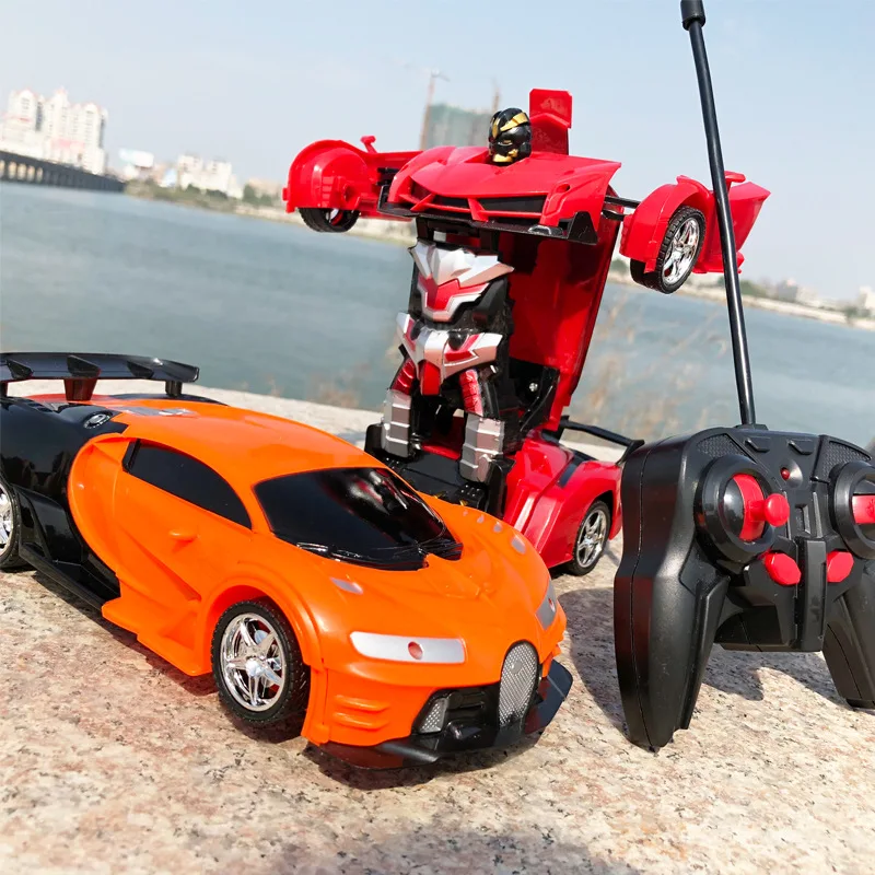

Children Remote Control Transformation Car Charger Electric Race Car Toy Model 1: 18 Boy