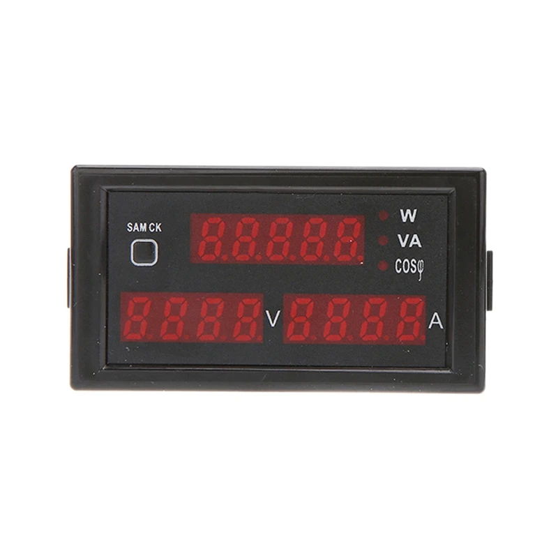 Dl69-2048 Ac 80-300V 100A Lcd Цифровой Многофункциональный Вольтметр переменного тока Амперметр измеритель напряжения тока