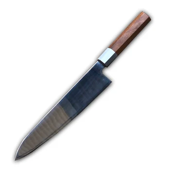 

VG10 couteaux de Chef en acier, damas boîte-cadeau, couteau de Chef pour la coupe de viande avec manche en résine bois