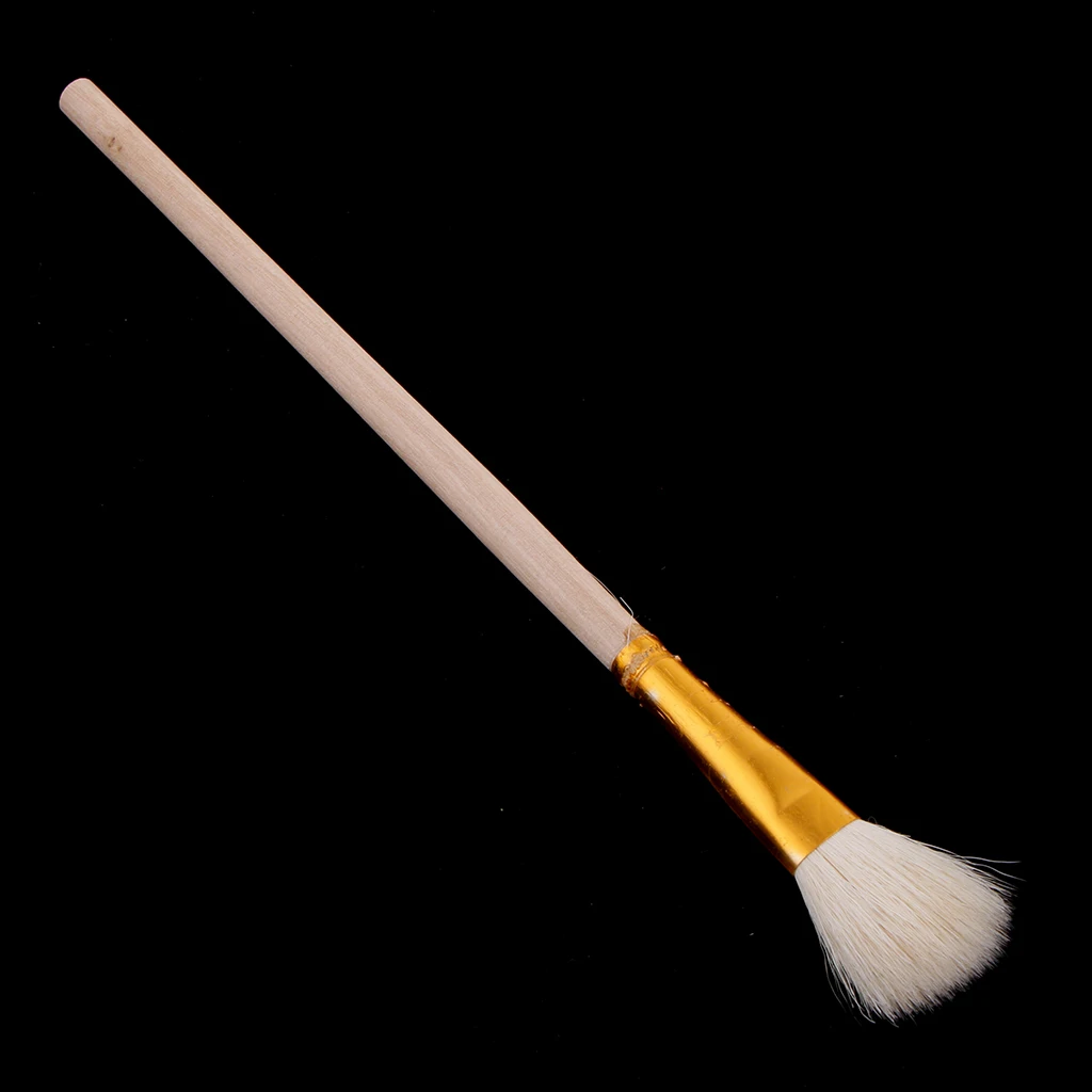 19cm Big Head Clay Cleaning Wooden Brushes Shapers, Artists Paint Brushes, Pottery Clay Sculpture Carving Tools