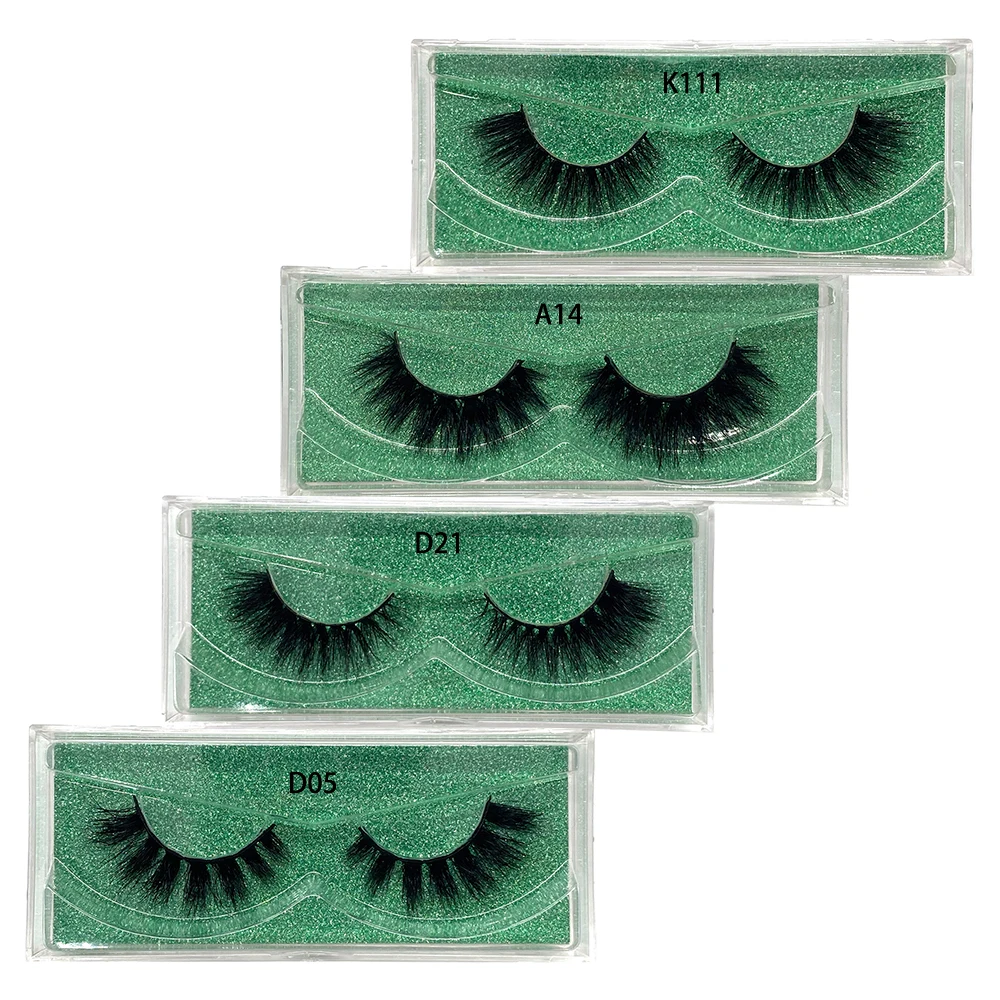 

Showerstar Mink Eyelashes 100% Cruelty free Handmade 3D Mink Lashes Full Strip Soft False Eyelashes Makeup Lashes D21 E09
