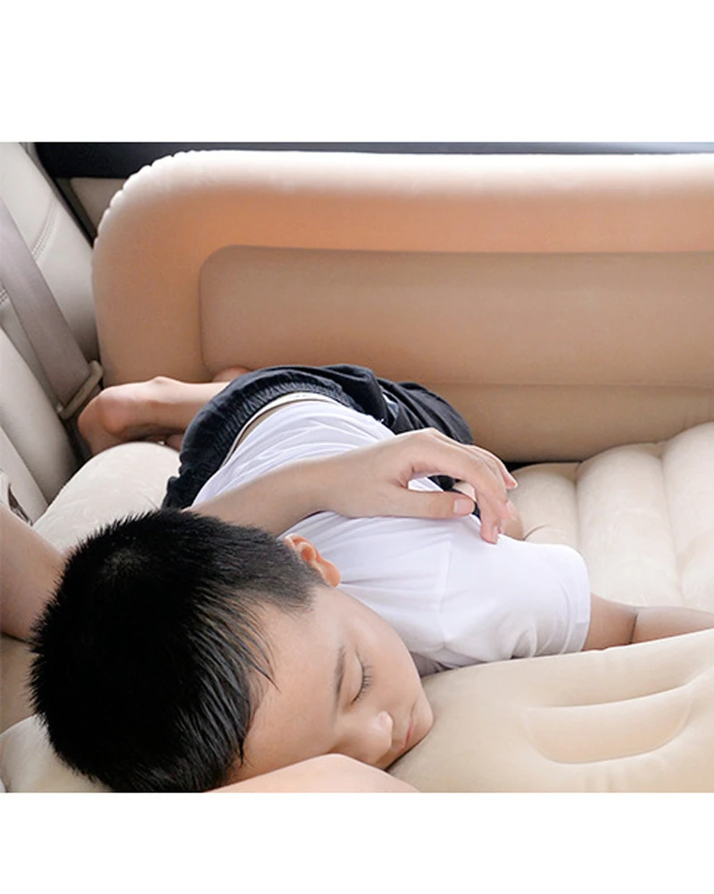 Motolovee универсальная Новая высококачественная семейная надувная кровать переносная на заднее сиденье Мягкая воздушная кровать для путешествий автомобильный надувной матрас