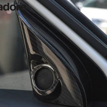 Для Mitsubishi Outlander 2016 2018 2019 2020 углеродное волокно А столб