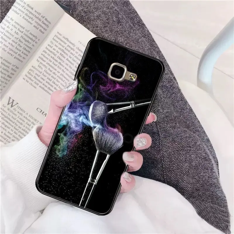 Girl love makeup brush