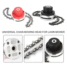

Universal 65Mn Trimmer Head Coil Chain Brush Cutter Garden Grass Trimmer Head Upgraded With Thickening Chain For Lawn Mower