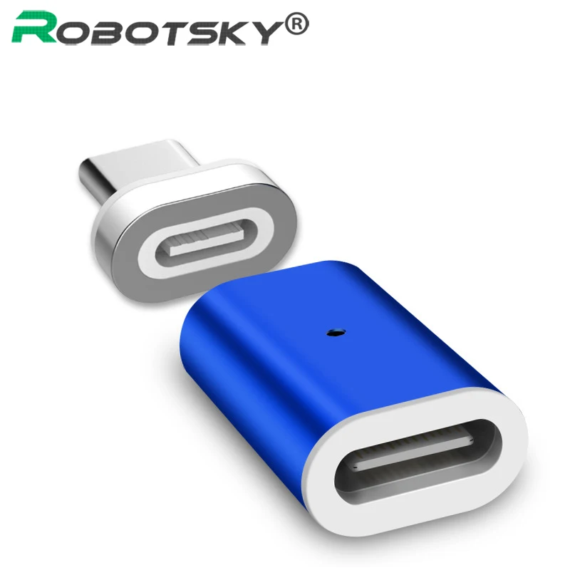 Магнитный адаптер 3A типа C для Micro USB для samsung huawei Xiaomi Магнитный зарядный шнур для передачи данных Быстрая зарядка 3,0 Быстрая зарядка