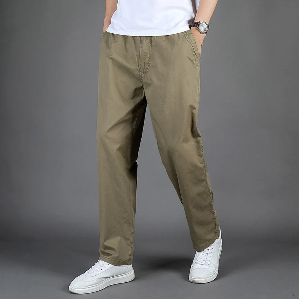 Pantalones hombre мужские повседневные Модные свободные спортивные комбинезоны размера плюс, длинные штаны calca masculina