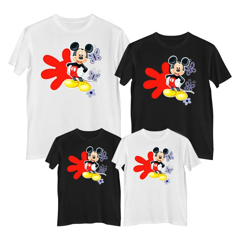 Disney с Микки Маусом футболка летние удобные 100% хлопок модные женские футболки