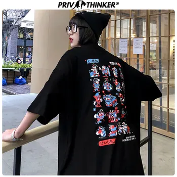 

Privathinker 2020 Mens Hip Hop Print Summer Tshirts Men Casual O-Neck T-Shirt Couple Streetwear Clothing For Man Tshirt Fashion