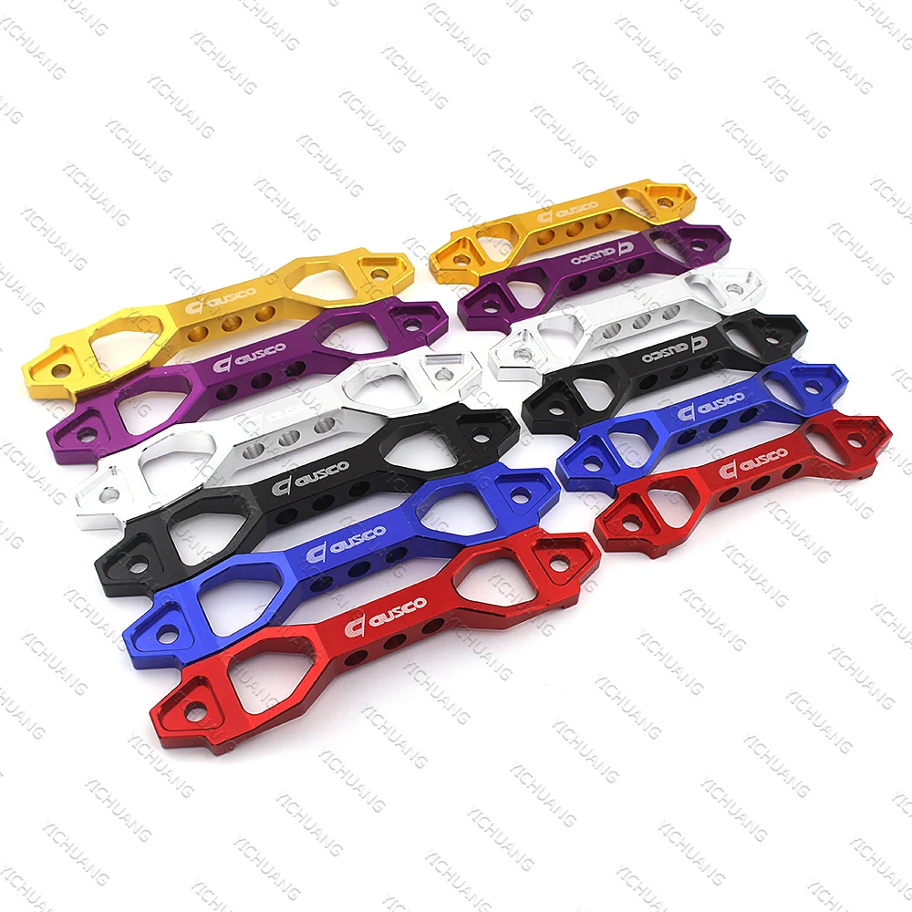 Wazzh Aluminum Alloy Battery Tie Down Bracket - Red Anodized Car Battery Holder - View #11