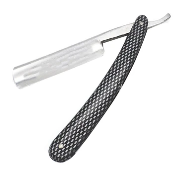 

Carbon Steel Disposable Folding Straight Barber Razor