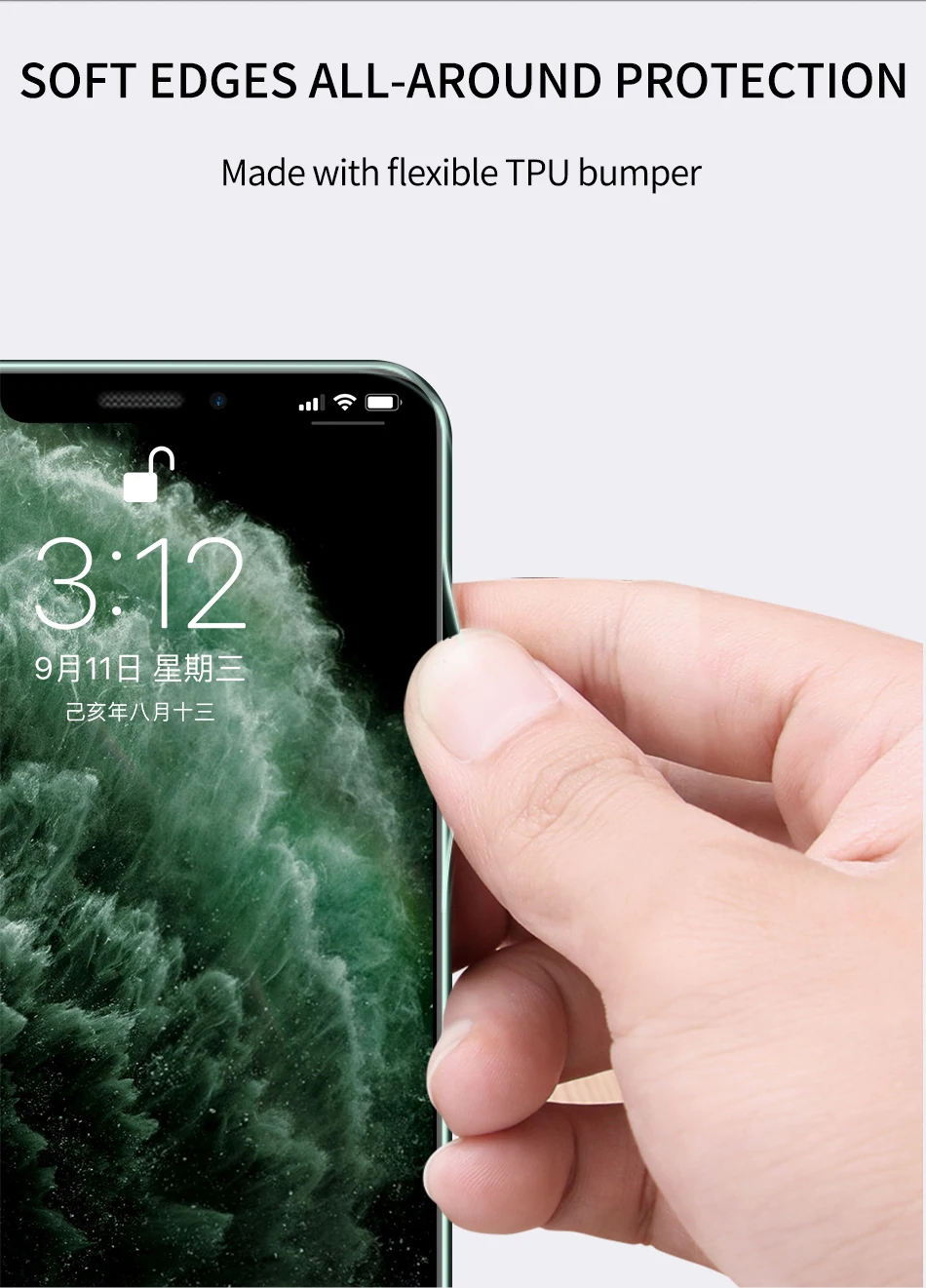 IHaitun роскошный стеклянный чехол для iPhone 11 Pro Max чехол s Мягкий край ультра тонкий прозрачный стеклянный чехол для iPhone XS MAX XR X 10 7 8