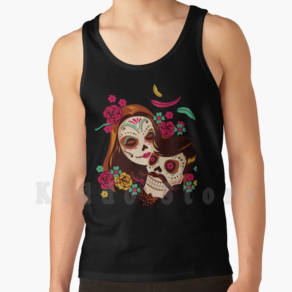 Ossa E Fiori Botanici Canotte Gilet 100% Cotone Ossa E Botanica Ossa E Botanica Morte Ossa E Teschio Botanico