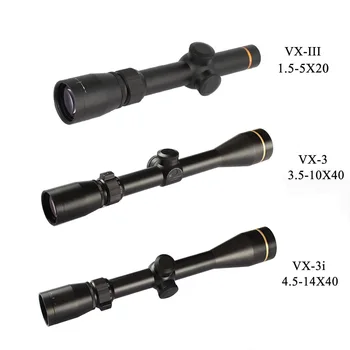 

L Optics VX-III 1.5-5x20 Hunting Scopes 3.5-10x40 Rifle Scopes 4.5-14x40 Tactical Riflescope Sniper Scope Airsoft Air Guns