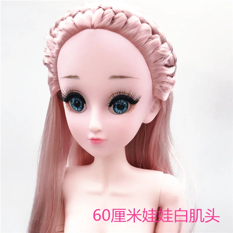 1/3 60 см BJD обнаженные куклы 17 суставов макияж моделирование Глаза DIY игрушки изготовление модные куклы для девочек Подарки новое поступление