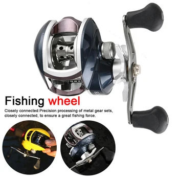 

Metal Spinning Reel Sea Fishing Wheel Fishing Long Shot Reel High Speed Fishing Wheel Tools fishing bait tool long shot reel