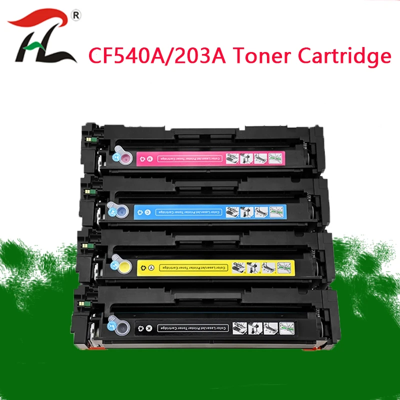 Cartucho de tóner Compatible con hp 203A CF540A 540a, para impresora HP  LaserJe Pro M254nw M254dw MFP M281fdw M281fdn M280nw|Cartuchos de tóner| -  AliExpress